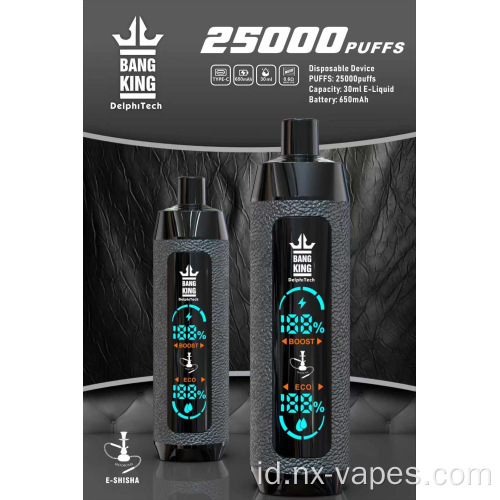 Bang King Shisha 25000 Disposable Vapes